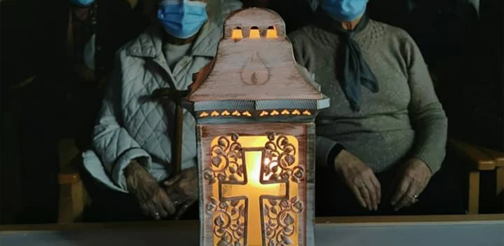 A luz da Paz de Belém